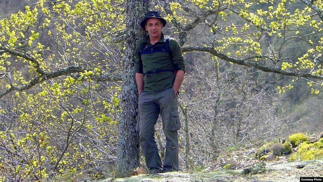 Активистот Крум Велков од Струмица. 