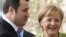 Angela Merkel și Vlad Filat la întîlnirea lor de la Berlin, în mai 2010