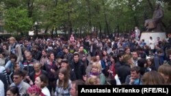 Гуляньні на Чыстых прудох у Маскве