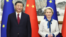 Chinese leader Xi Jinping meets with European Commission President Ursula von der Leyen in December 2023.
