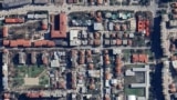 Дел од Општина Чаир, сателитска фотографија