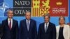 Իսպանիա - ՆԱՏՕ-ի գլխավոր քարտուղար Յենս Ստոլտենբերգ, Թուրքիայի նախագահ Ռեջեփ Էրդողան, Ֆինլանդիայի նախագահ Սաուլի Նիինիստյո և Շվեդիայի վարչապետ Մագդալենա Անդերսոն, Մադրիդ, 28-ը հունիսի, 2022թ. 