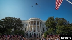 Проліт літаків під час святкування Дня незалежності, 4 липня 2025 року