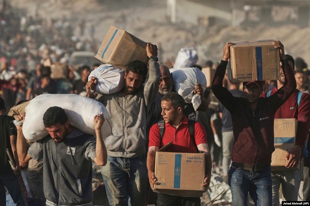 Ndihmat mbi supet e palestinezëve.