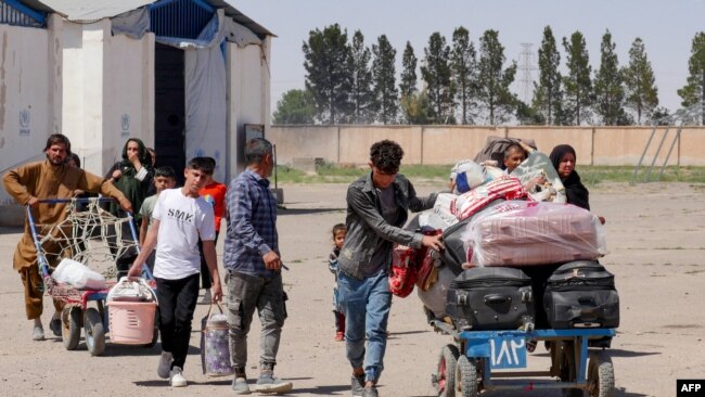 له ایرانه ایستل شوي افغانان