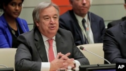 UN Secretary-General Antonio Guterres (file photo)