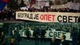 SERBIA - BELGRADE - STUDENT PROTESTS 1996 AND 2025