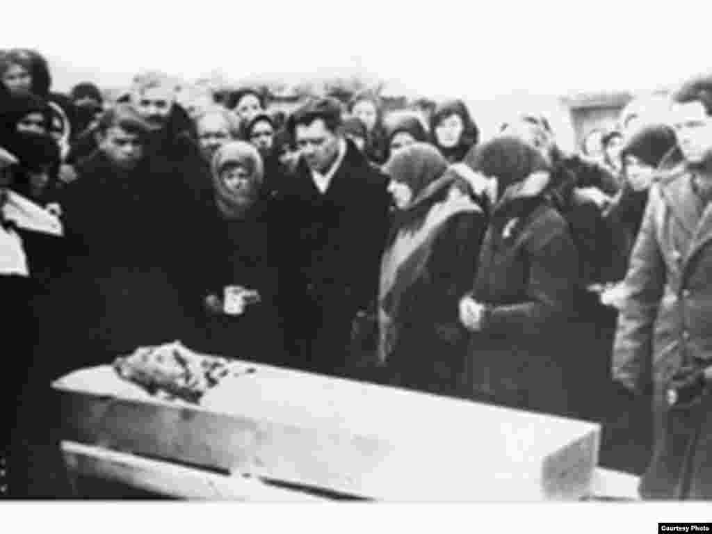 Înmormîntare în Siberia