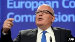 European Commission Vice President Frans Timmermans (file photo)