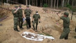В России эксгумируют останки солдат ради песчаного карьера (видео)