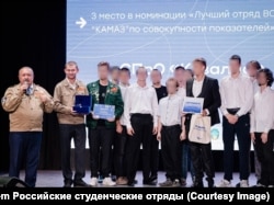 Учасники загону, які працювала на підприємстві «КАМАЗ» у 2025 році