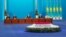 Нұрсұлтан Назарбаевтың халыққа жолдауын оқуға келе жатқан сәті. Астана, 30 қараша 2015 жыл. 