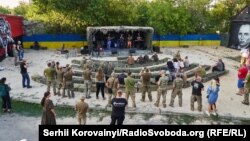 Concert de Ziua Independenței Ucrainei la Avdiivka, 24 august 2020