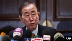 Пан Ги Мун, генеральный секретарь ООН. 