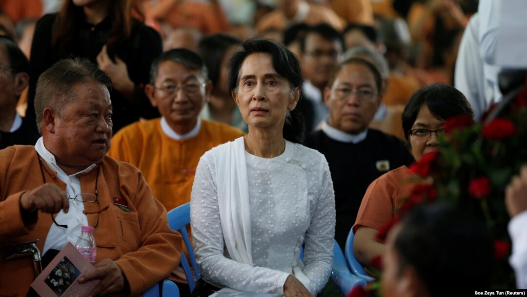 Dobitnica Nobelove nagrade za mir Aung San Su Či, koja je na čelu civilnih vlasti u Mjanmaru