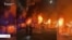 The aftermath of a Russian overnight attack on Kyiv on August 16 (loop video)