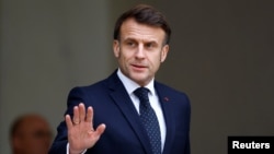 Presidenti i Francës, Emmanuel Macron. Paris, 19 shkurt 2025. 