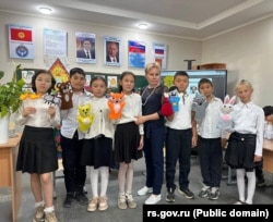 Русская гуманитраная миссия в школе им. Садырбека Абдракманова. 22 мая 2025