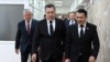 Садыр Жапаров жана Марлен Маматалиев. Архив.