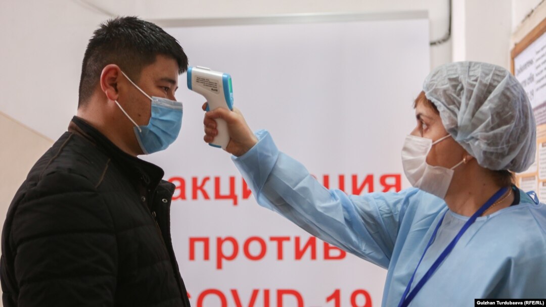 Кыргызстанда коронавируска каршы эмдөө башталды, 29-март, 2021-жыл