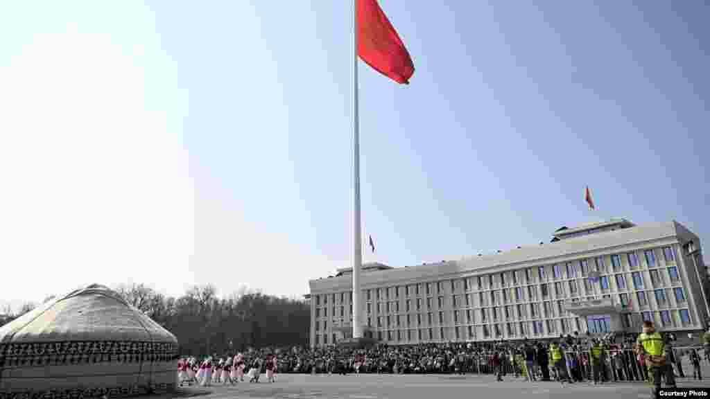 Ош шаарынын борбордук аянты.