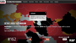 Reporters Without Borders 2015 Press Freedom Index