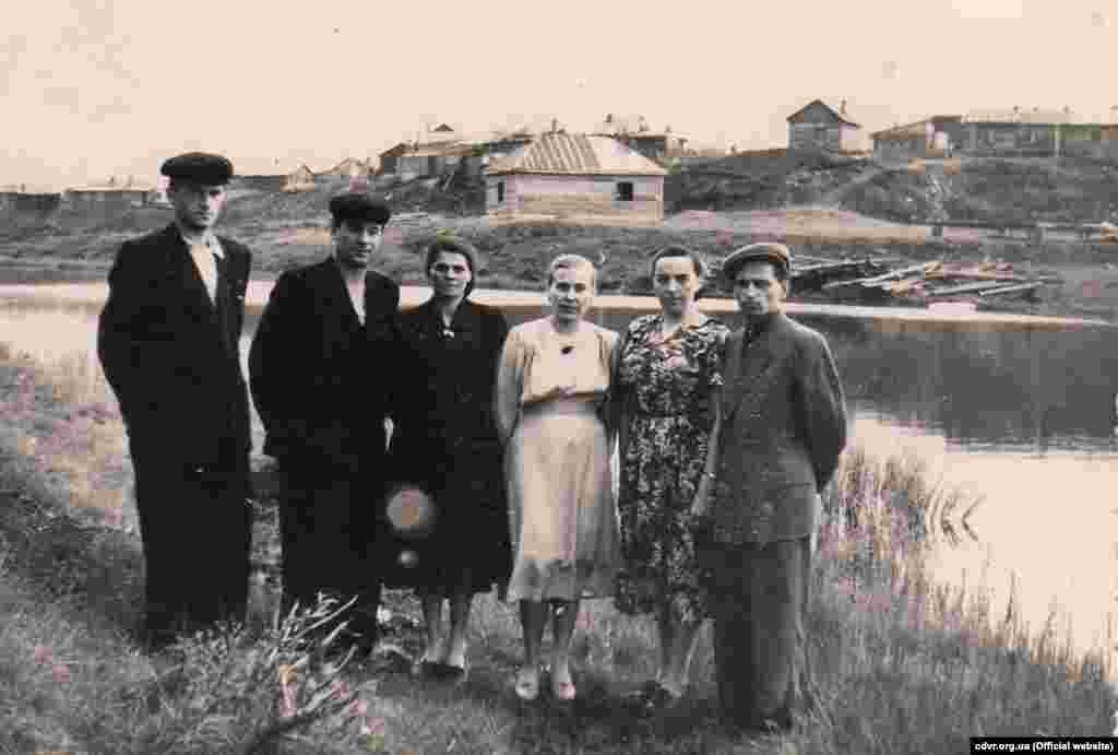 Василина Бугай із чоловіком Іваном Васильовичем (праворуч), 1956 рік (фото з Архіву Центру досліджень визвольного руху)