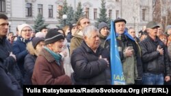 Акція протесту «Червоні лінії для Зеленського», Дніпро, 8 грудня 2019