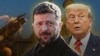 Колаж на президентите на Украйна и САЩ Володимир Зеленски и Доналд Тръмп