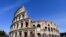 A general view shows a deserted and closed Colosseum monument in Rome on March 10, 2020 as Italy imposed unprecedented national restrictions on its 60 million people on March 10 to control the deadly coronavirus. 