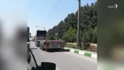 ادامه اعتصاب رانندگان کامیون در مناطق مختلف ایران