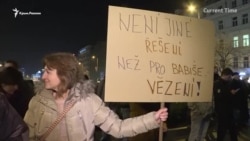 На митинге в Праге призывают к отставке премьер-министра Бабиша (видео)