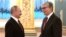 Russiýanyň prezidenti Wladimir Putin (çepde) we gazak prezidenti Kasym-Žomart Tokaýew. 2019 ý.