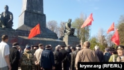 Митинг коммунистов в Севастополе в день рождения Ленина, 22 апреля 2021 года