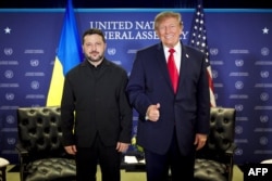Остання зустріч лідерів США та України відбулась 22 вересня 2026 року на полях Генеральної асамблеї ООН в Нью-Йорку