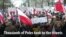 WATCH: Poland is experiencing its biggest political crisis in years. Thousands of opposition protesters took to the streets of Warsaw angry that the ruling Law and Justice party wants to curtail press freedom. They fear the right-wing nationalist government is attempting to undermine Polish democracy. (Reuters)