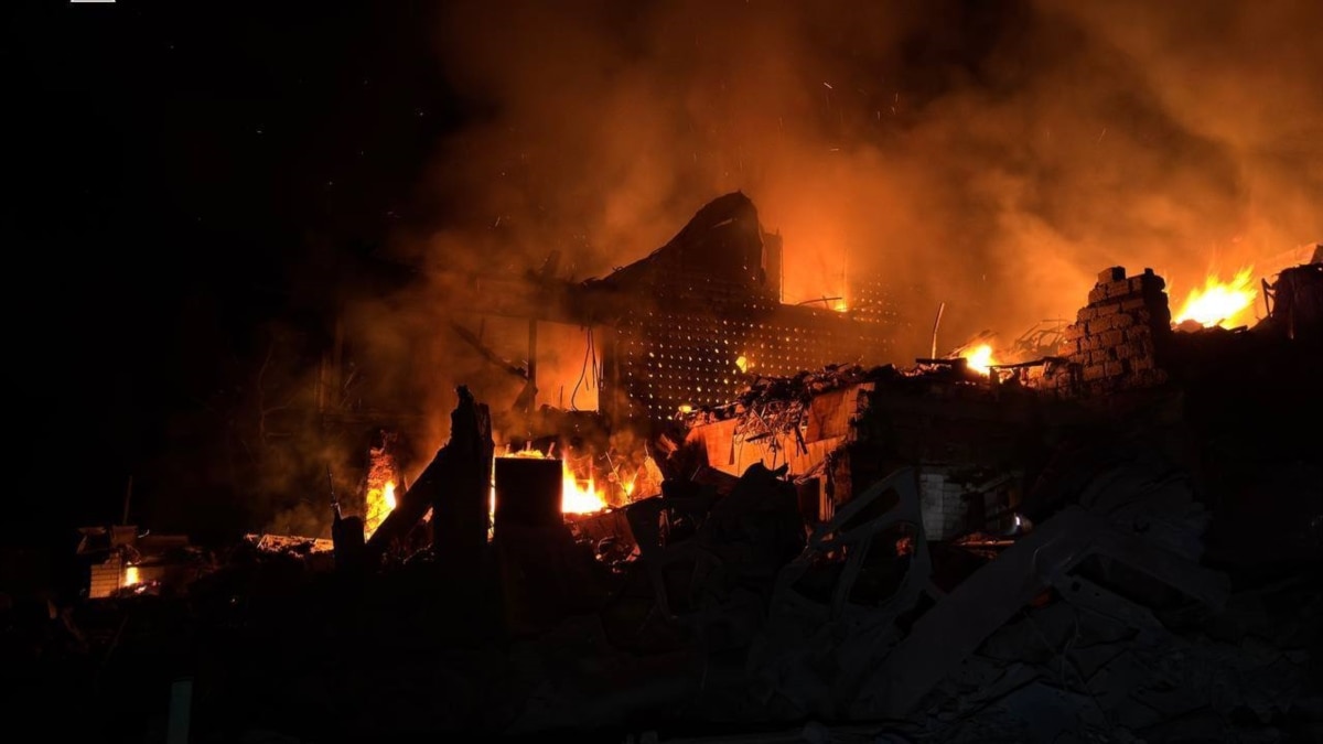 ზაპორჟიეზე ავიადარტყმას ნგრევა მოჰყვა, არიან დაშავებულები