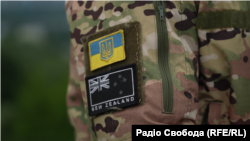 Шеврони «Ківі» – прапор України та прапор Нової Зеландії