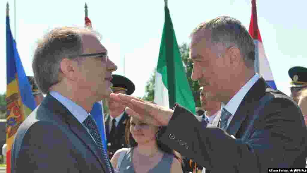 Gabor Iklody şi Ion Corobceanu, consilierul primului ministru