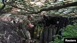 Українські військові на позиції, фото ілюстративне