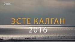 2016: Компроматтар кармашы