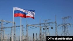 Запуск второй ветки энергомоста в Крым, декабрь 2015 года. Иллюстрационное фото