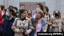 Акцыя ў Менску, 8 верасьня 2020 