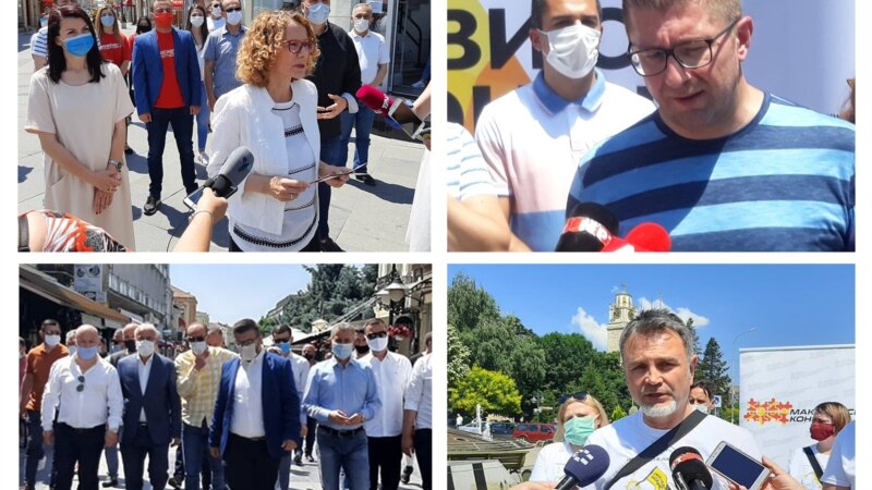 Политичарите ја нагазија Битола за време на кампањата
