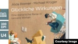 "Glückliche Wirkungen: Eine literarische Reise in bessere Welten" kitabının üz qabığı.