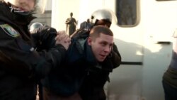 Під Верховною Радою під час мітингу шахтарів сталися сутички (відео)