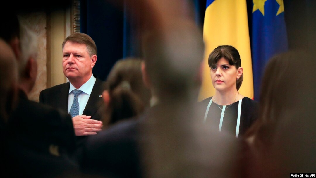 Iohannis a susținut-o pe Kovesi pentru șefia Parchetului European.
