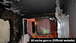 Квартира, що згоріла, по вулиці Горпищенко, Севастополь