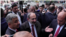 Armenia -- PM Nikol Pashinian visits protesters at the court, Yerevan, 20May2019
