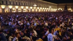 Давка на стадионе в Турине